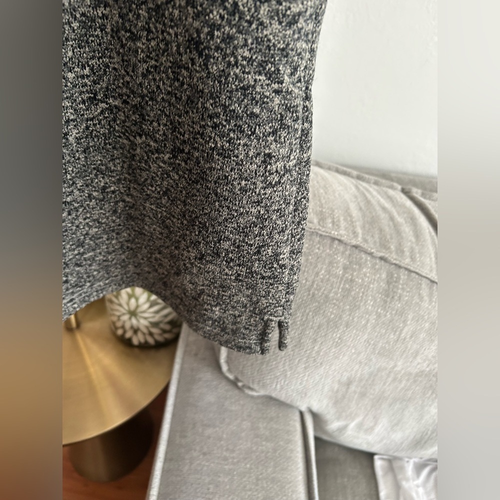 Eddie Bauer Gray Knit Oversized Granola Vest XXL Outdoor Granpa - Picture 9 of 14